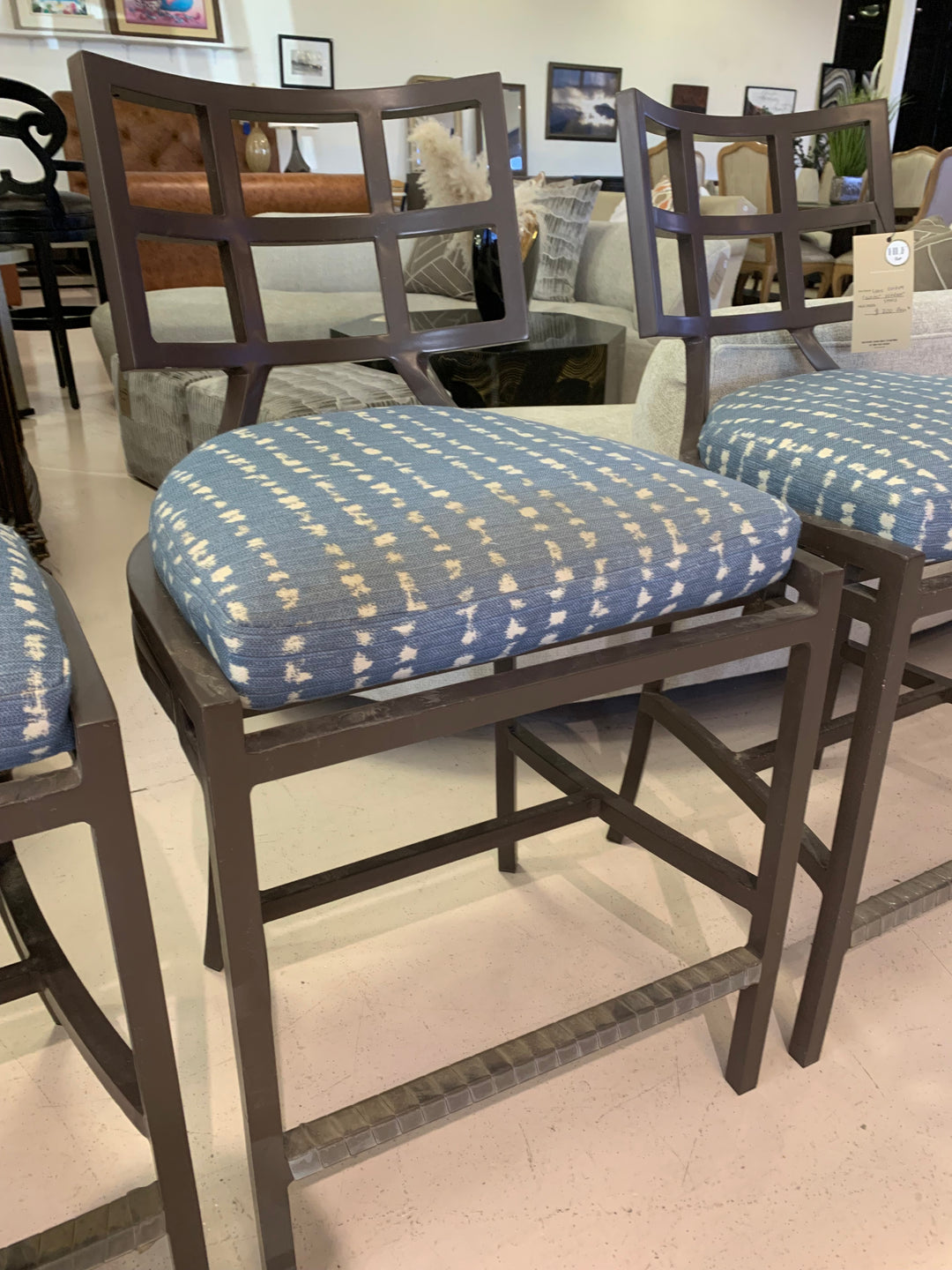 Set of 4 Lane Venture Outdoor Counter Barstools