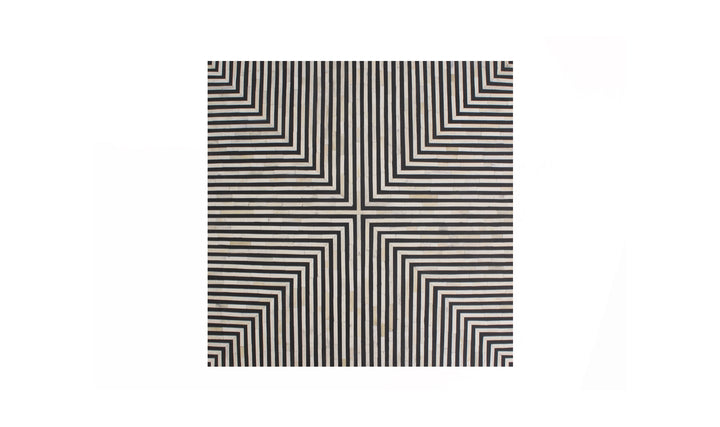 Terning Black and White Coffee Table