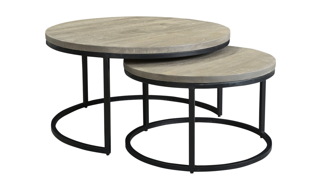 Drey Round Nesting Coffee Tables