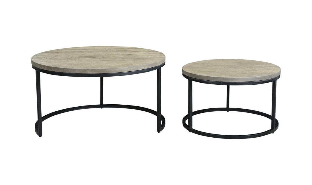 Drey Round Nesting Coffee Tables
