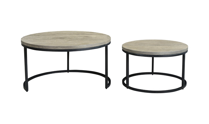 Drey Round Nesting Coffee Tables
