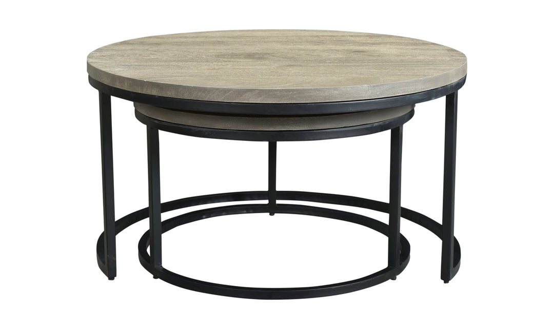Drey Round Nesting Coffee Tables