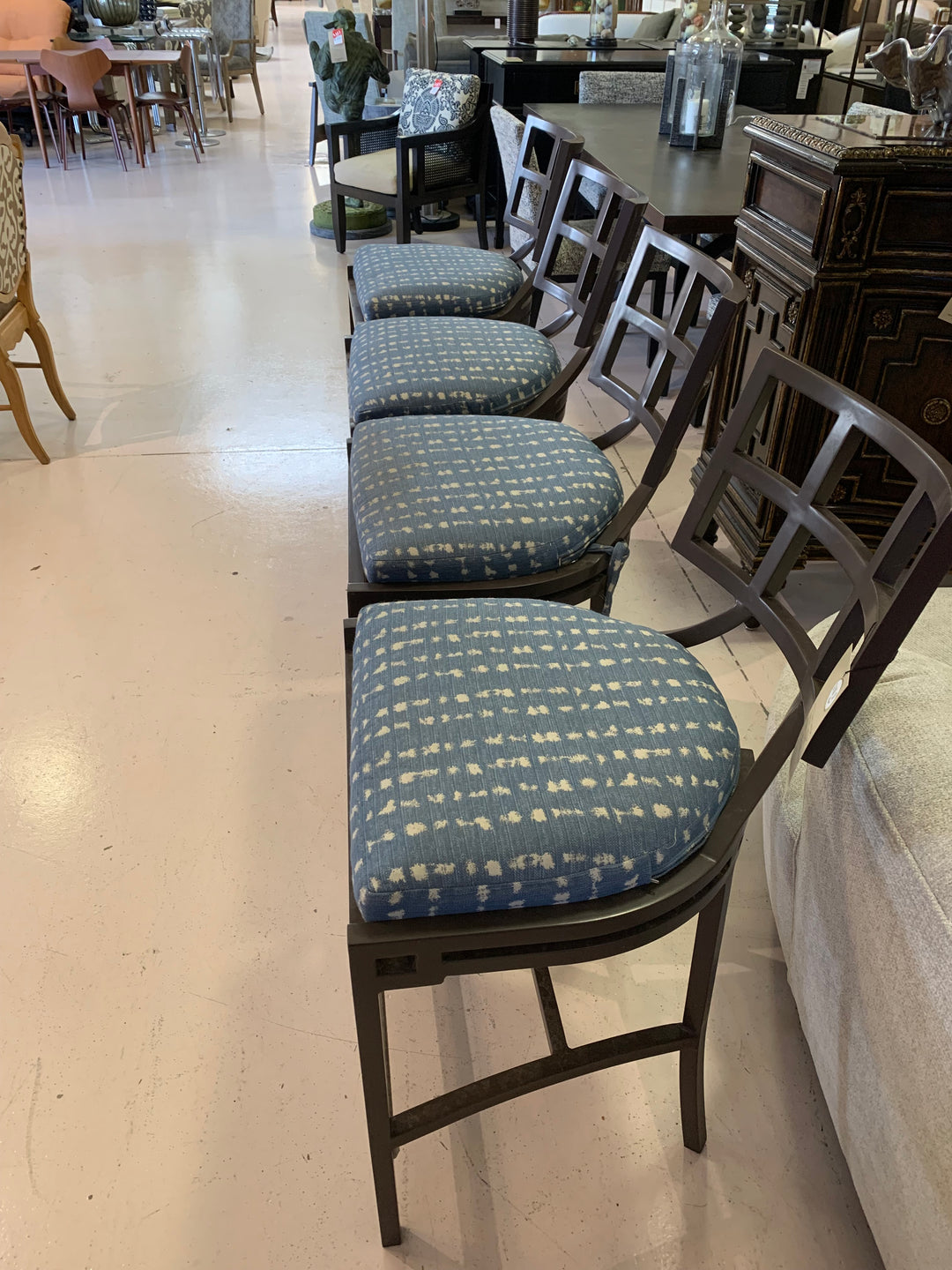 Set of 4 Lane Venture Outdoor Counter Barstools