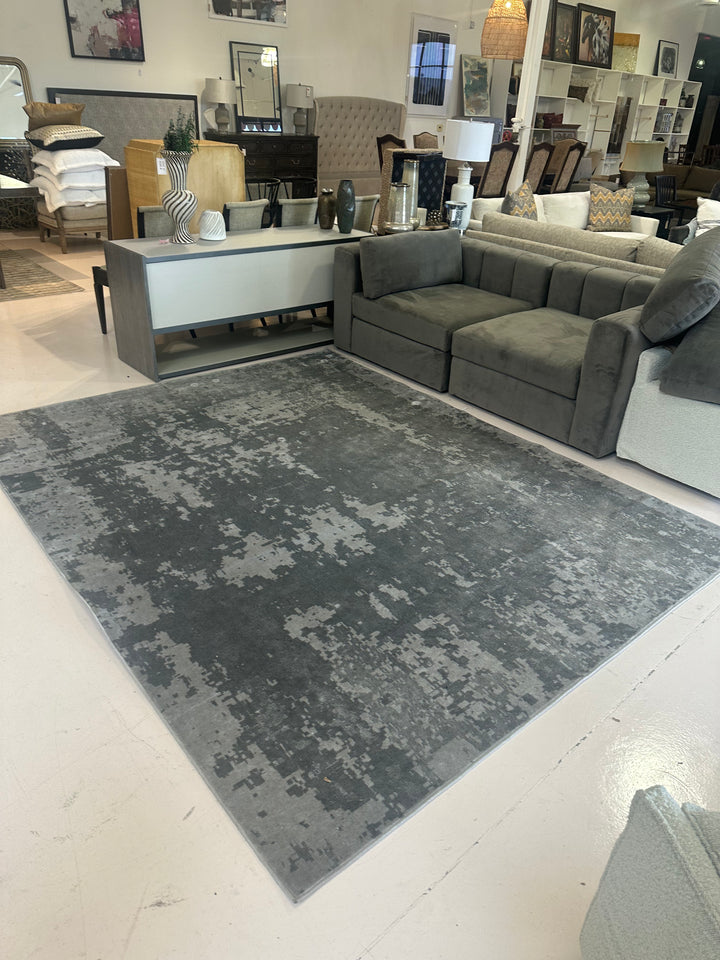 Contemporary Gray  Area Rug
