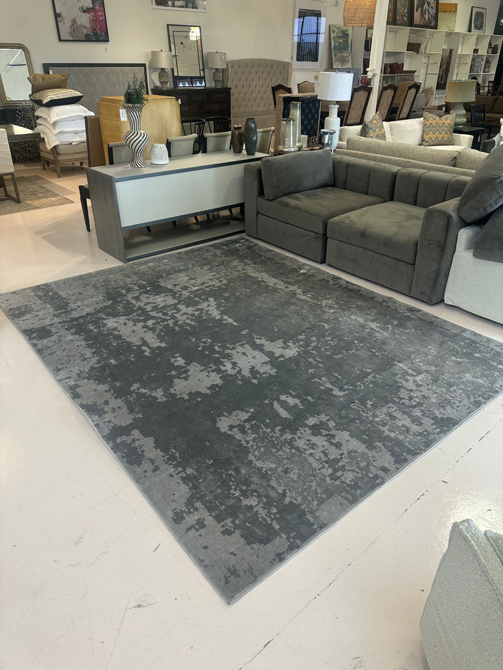 Contemporary Gray  Area Rug