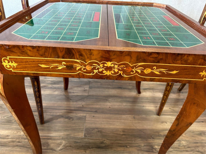 Italian Marquetry Gaming Table