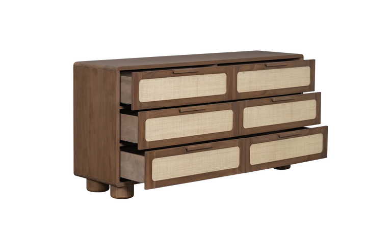 Madera Six Drawer Dresser