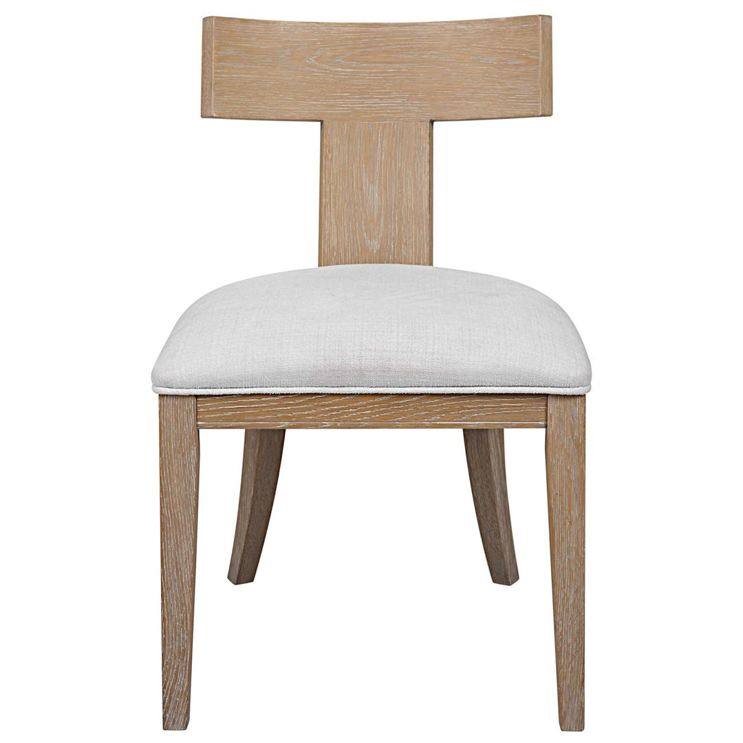 IDRIS ARMLESS CHAIR, NATURAL
