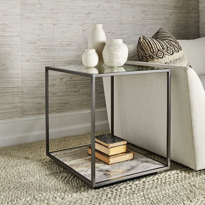 FLOATING PLANE END TABLE